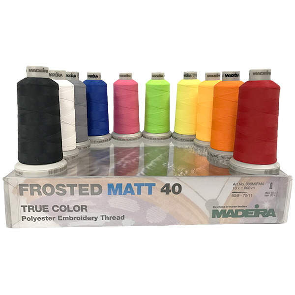 Madeira Frosted Matt Embroidery Thread