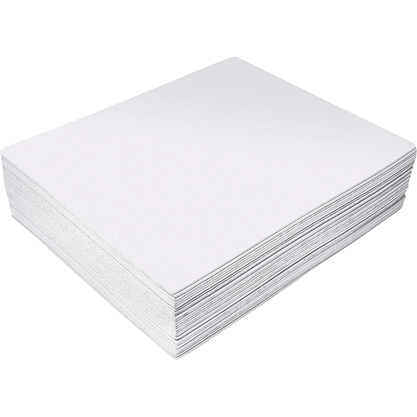 Embroidery 3D Foam White - 65D 2mm 11" x 11"