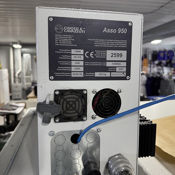 Used - Cavazzuti Ace 950 Conveyor Dryer (Like New)