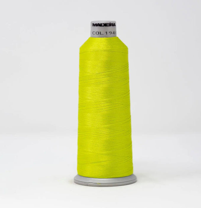 Madeira Polyneon 1940 Key Lime Embroidery Thread 5500 Yards