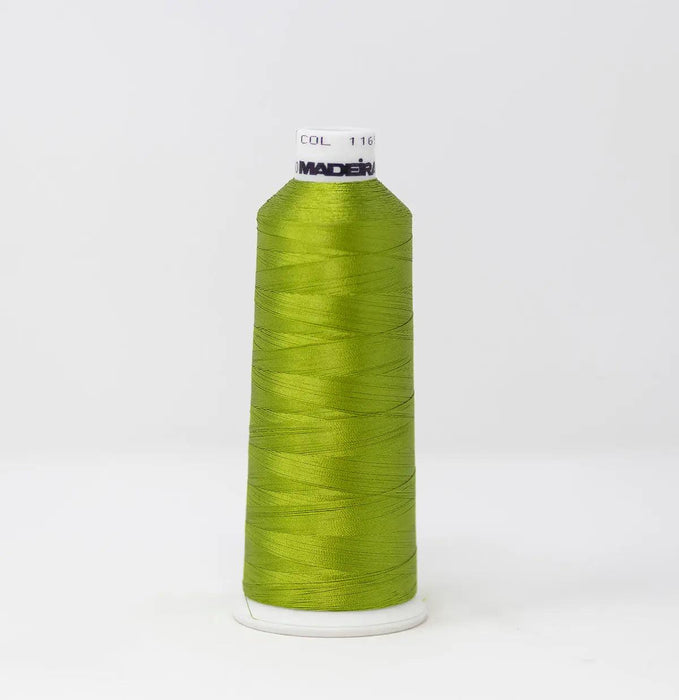 Madeira Rayon 1169 Split Pea Embroidery Thread 5500 Yards