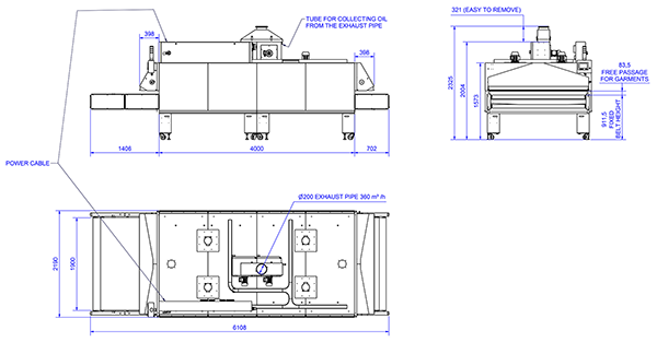 Chiossi e Cavazzuti Poker 1900 - Dual Belt Conveyor Dryer